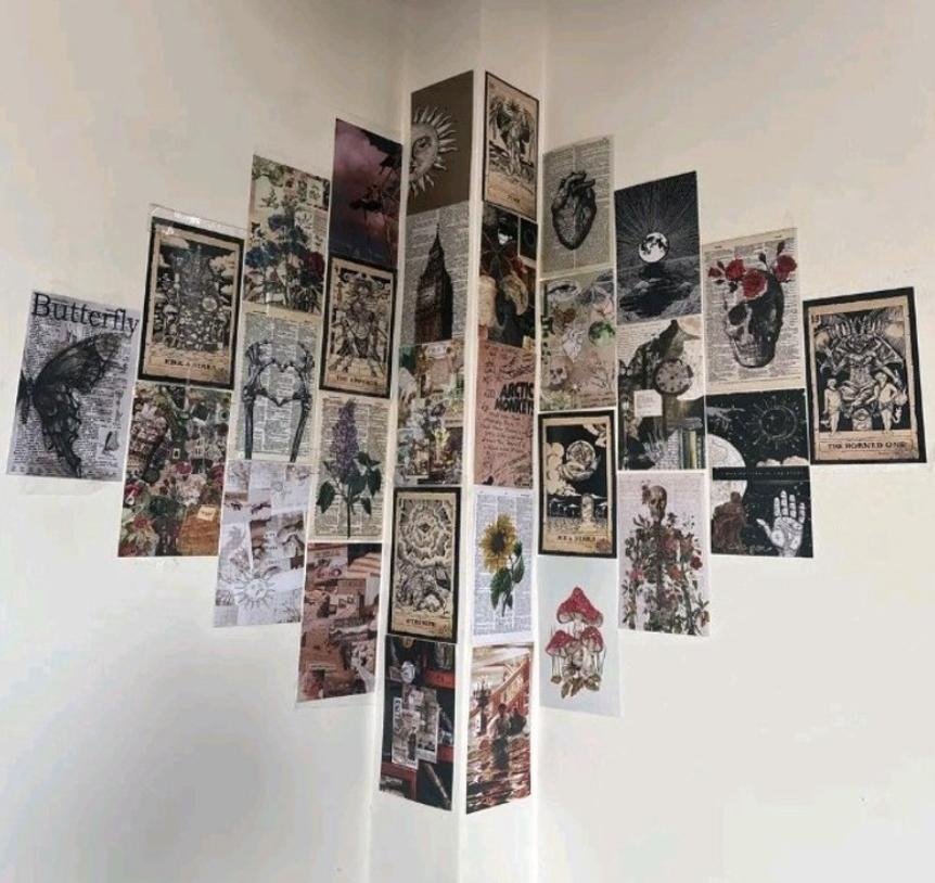 Pinterest favorite wall poster setup